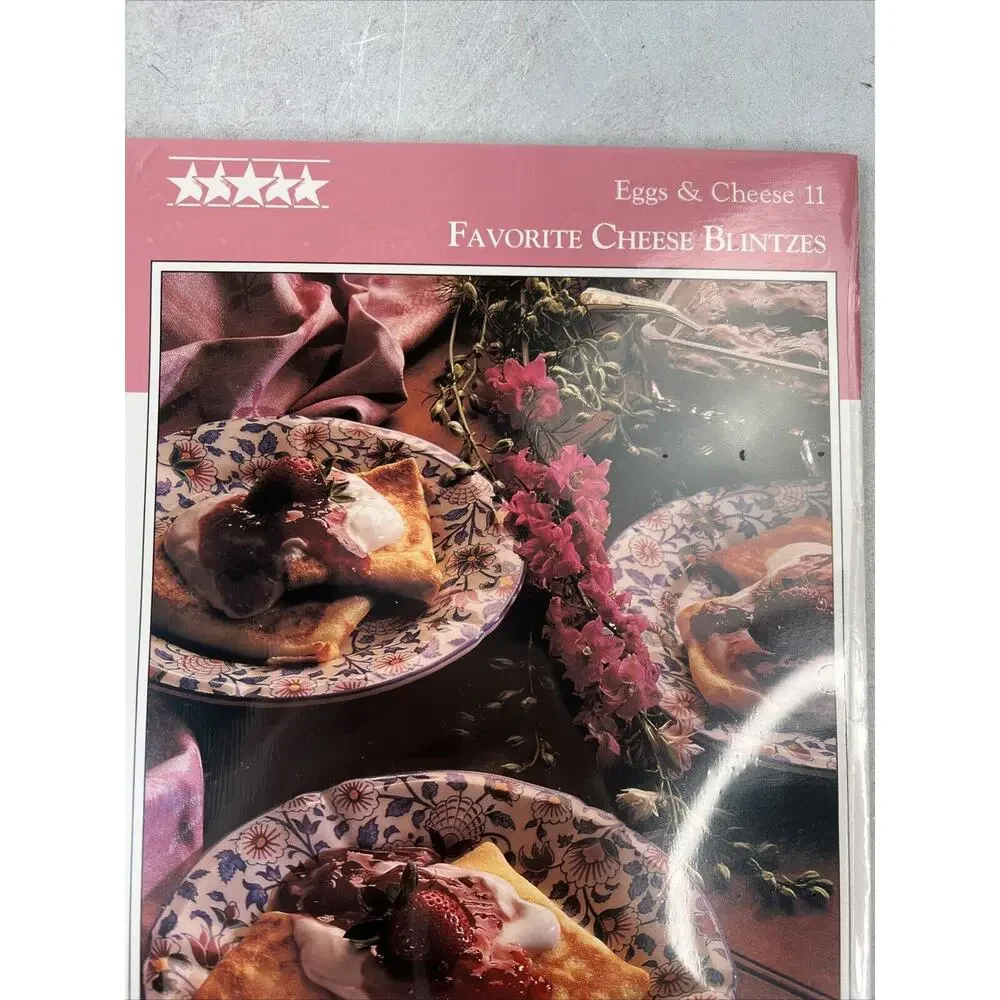Vintage Southern Living Five Star Recipes Eggs & Cheese‎ 11 Inserts In Wrapper